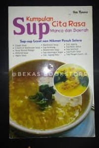 Kumpulan Sup Cita Rasa Manca Daerah
