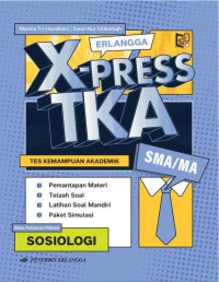Image of Erlangga X-Press TKA: Sosiologi