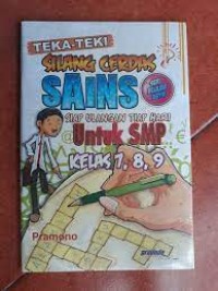Teka-Teki Silang Cerdas  Sains untuk SMP Kelas 7,8,9