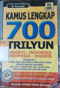 Kamus Lengkap 700 Trilyun Inggris-Indonesia